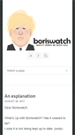 Mobile Screenshot of boriswatch.com