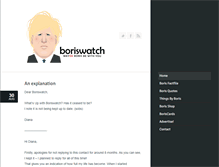 Tablet Screenshot of boriswatch.com